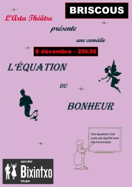 Théâtre « L’équation du bonheur »