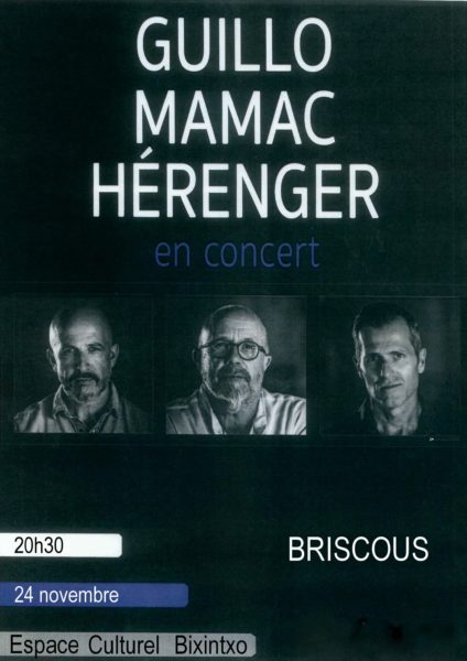 Concert « GUILLO MAMAC HERENGER »