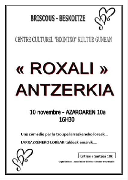 Théâtre: ROXALI ANTZERKIA