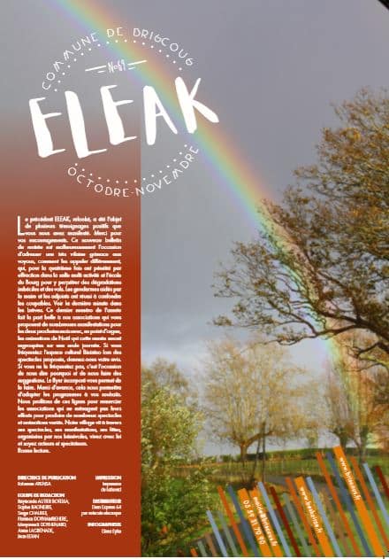 ELEAK n°69 octobre/novembre 2019 - Site Officiel de la Commune de Briscous