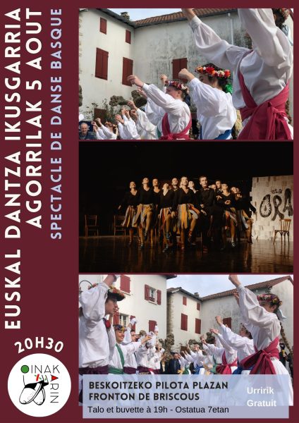 Spectacle de danse Basque