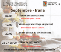 Agenda Septembre