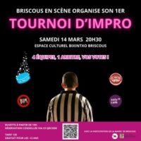 TOURNOI D’IMPRO – 4 TROUPES VONT S&rsquo;AFFRONTER !