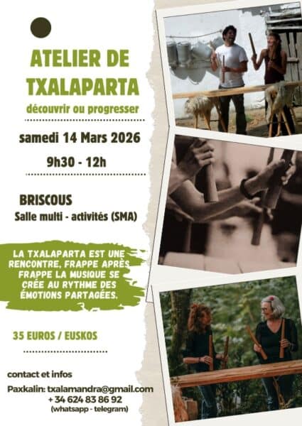 Initiez-vous à la magie de la TXALAPARTA ! 🎵