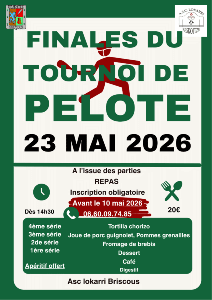 Finales du tournoi de pelote