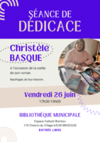 Séance de dédicace